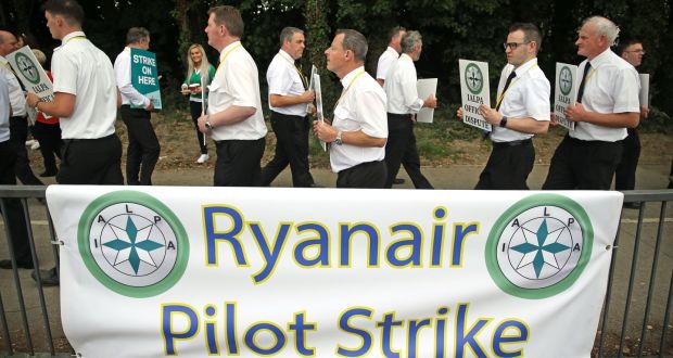 ryanair pilots strike