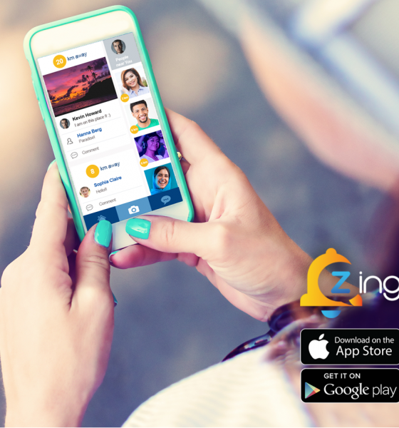 Meet people IOS app Zingr connects people near me