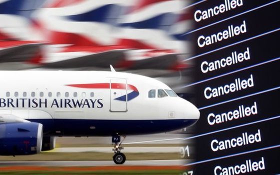 canceled british flights